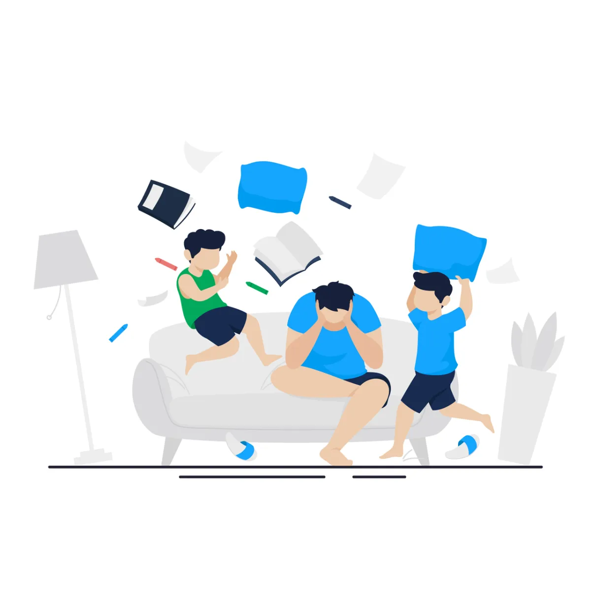 صورة لإزعاج الآخرين