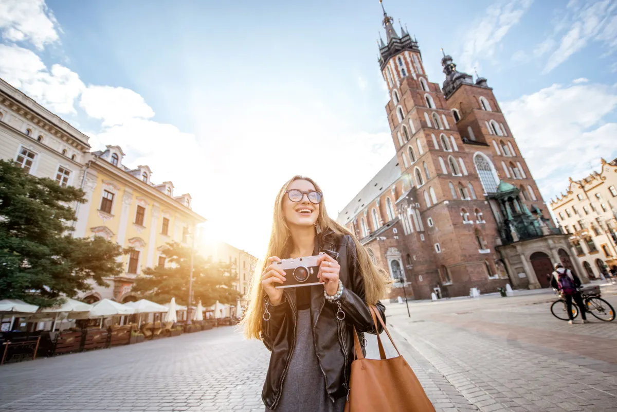 التجول في شوارع بولندا