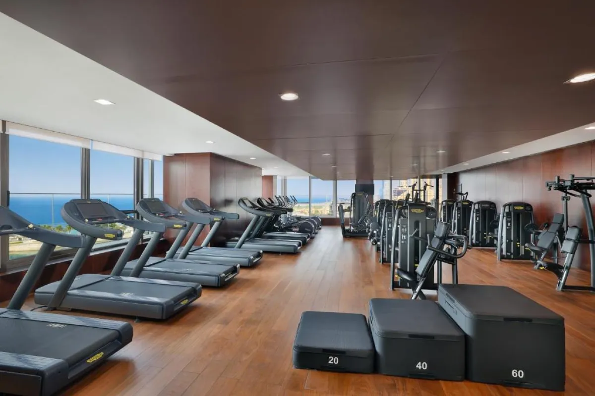 صالة الجيم في فندق شانغريلا جدة