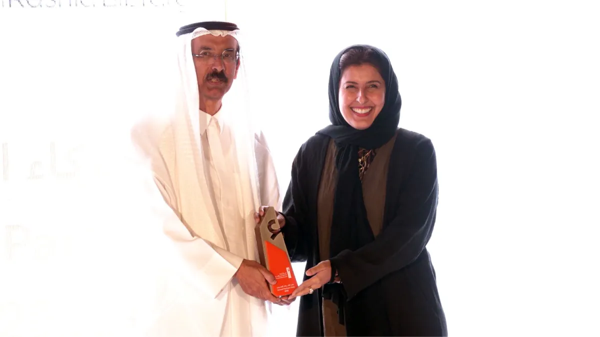  رئيسة تحرير "سيدتي" لمى الشثري و معالي محمد المر، رئيس مجلس إدارة مؤسسة مكتبة محمد بن راشد آل مكتوم