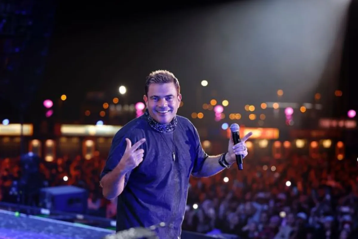 عمرو دياب- الصورة من حسابه في إنستغرام