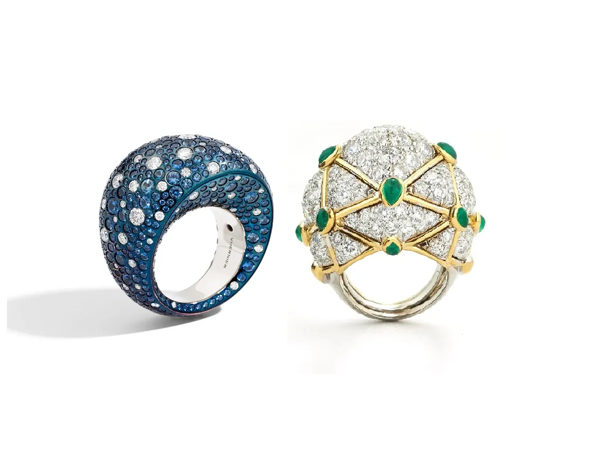 خواتم القبة.. قطعة مجوهرات ستجعل إطلالتك أكثر رقياً