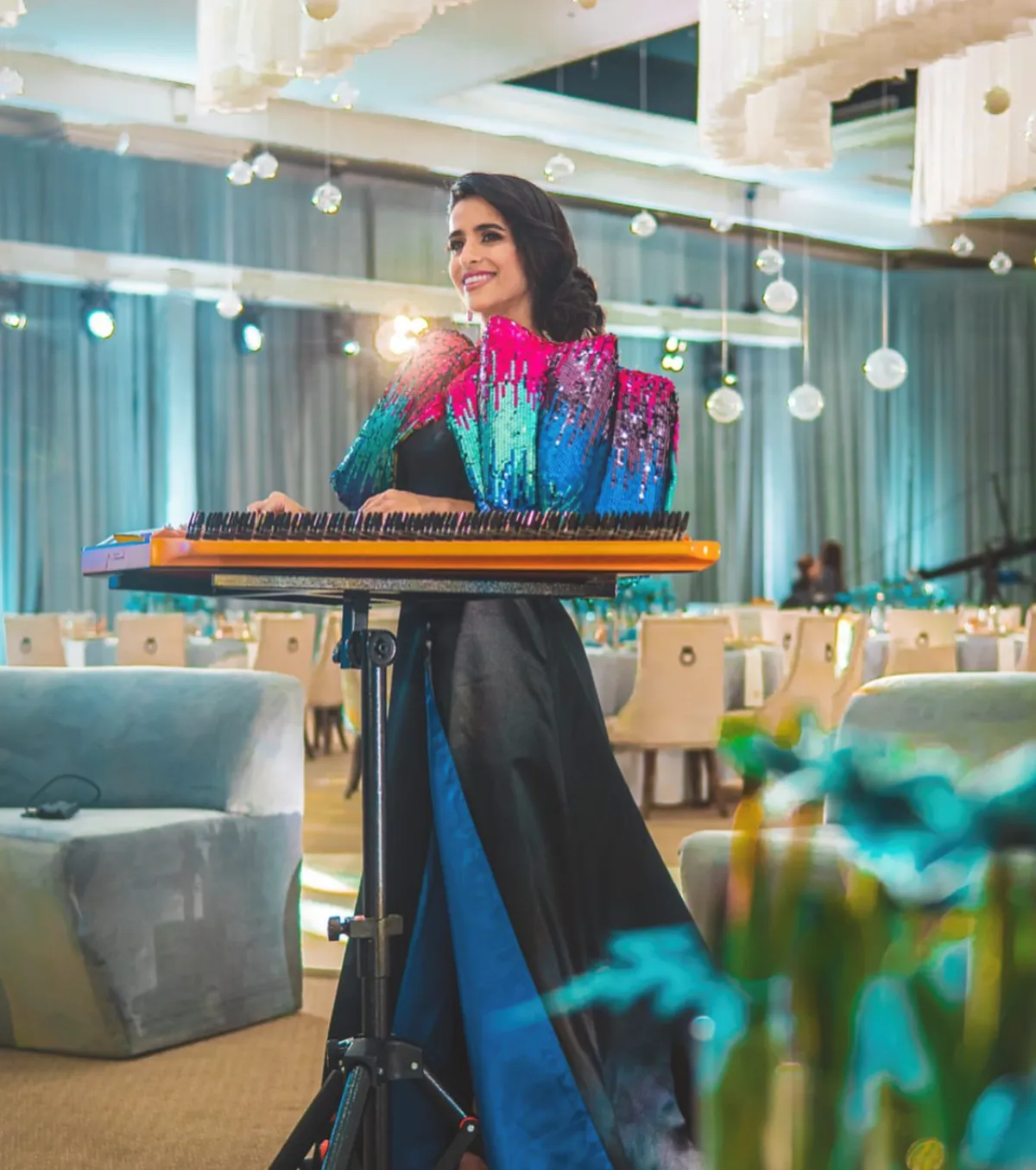 نغم الدعبل - الصورة من حسابها على الانستجرام