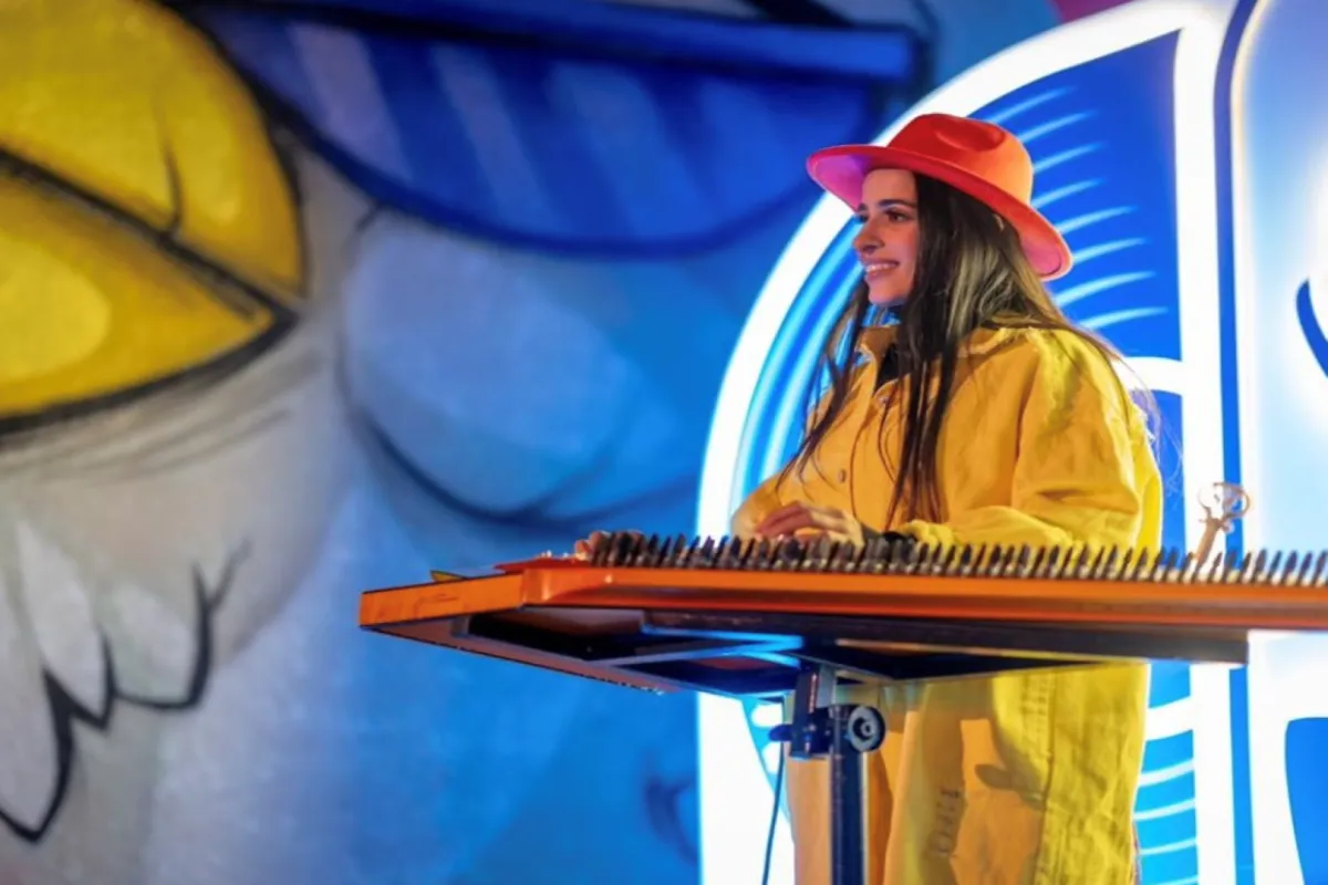 نغم الدعبل في  بوليفارد مكس - الصورة من حساب بوليفارد رياض سيتي على الانستجرام