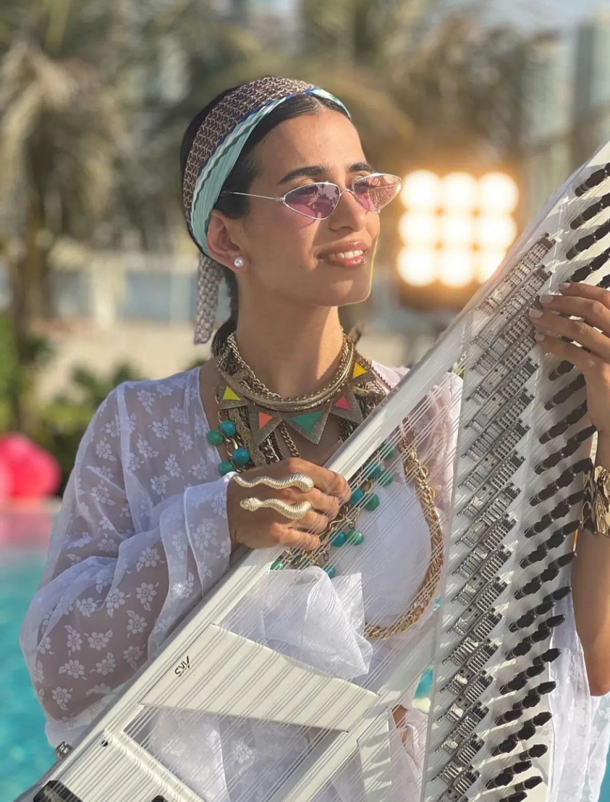 نغم الدعبل - الصورة من حسابها على الانستجرام