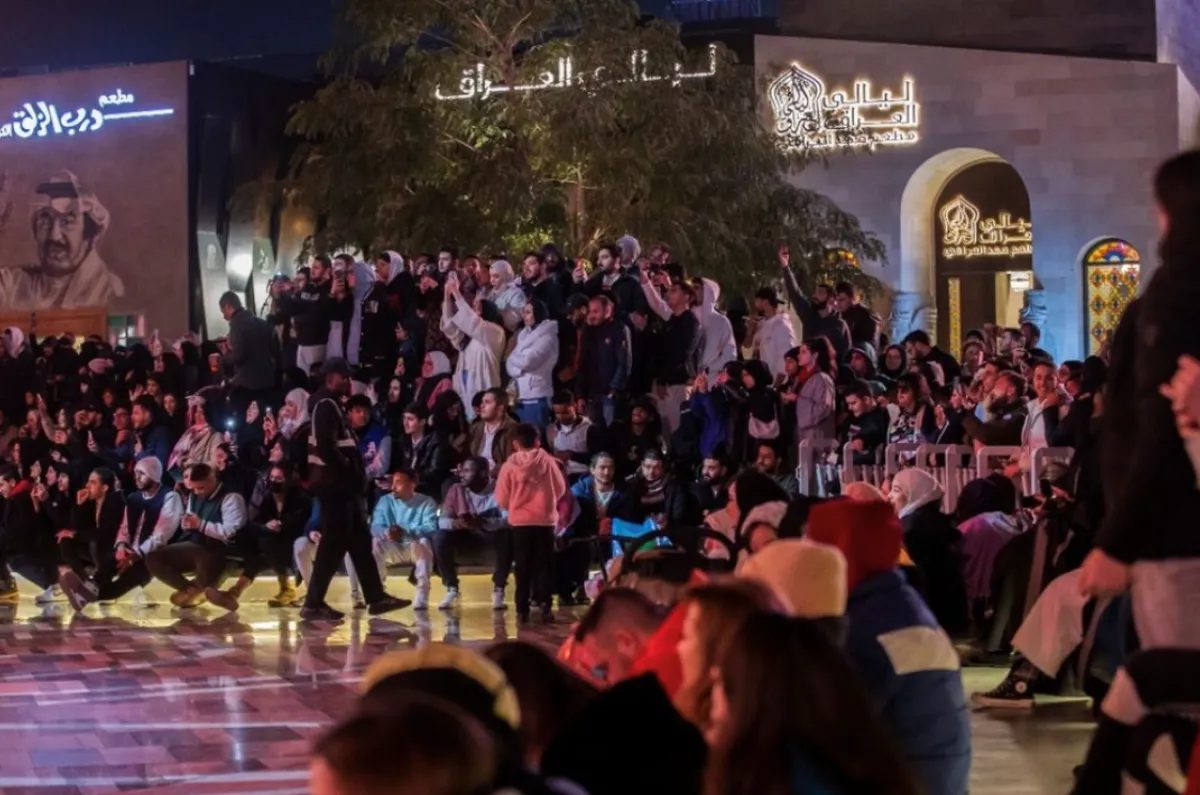 الحضور الغفير في حفل بيج سام - الصورة من حساب موسم الرياض على الانستجرام