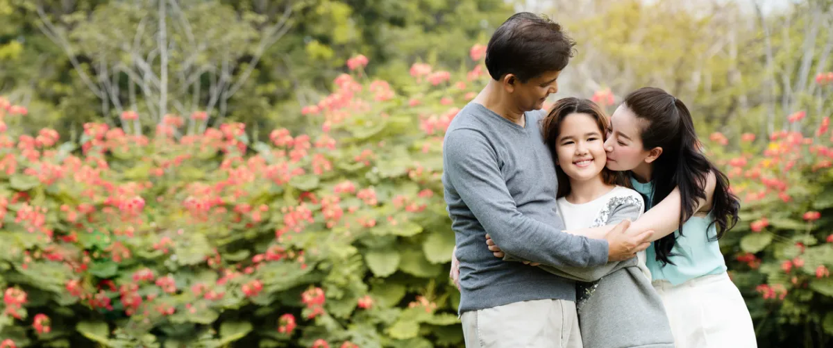 صورة لعائلة