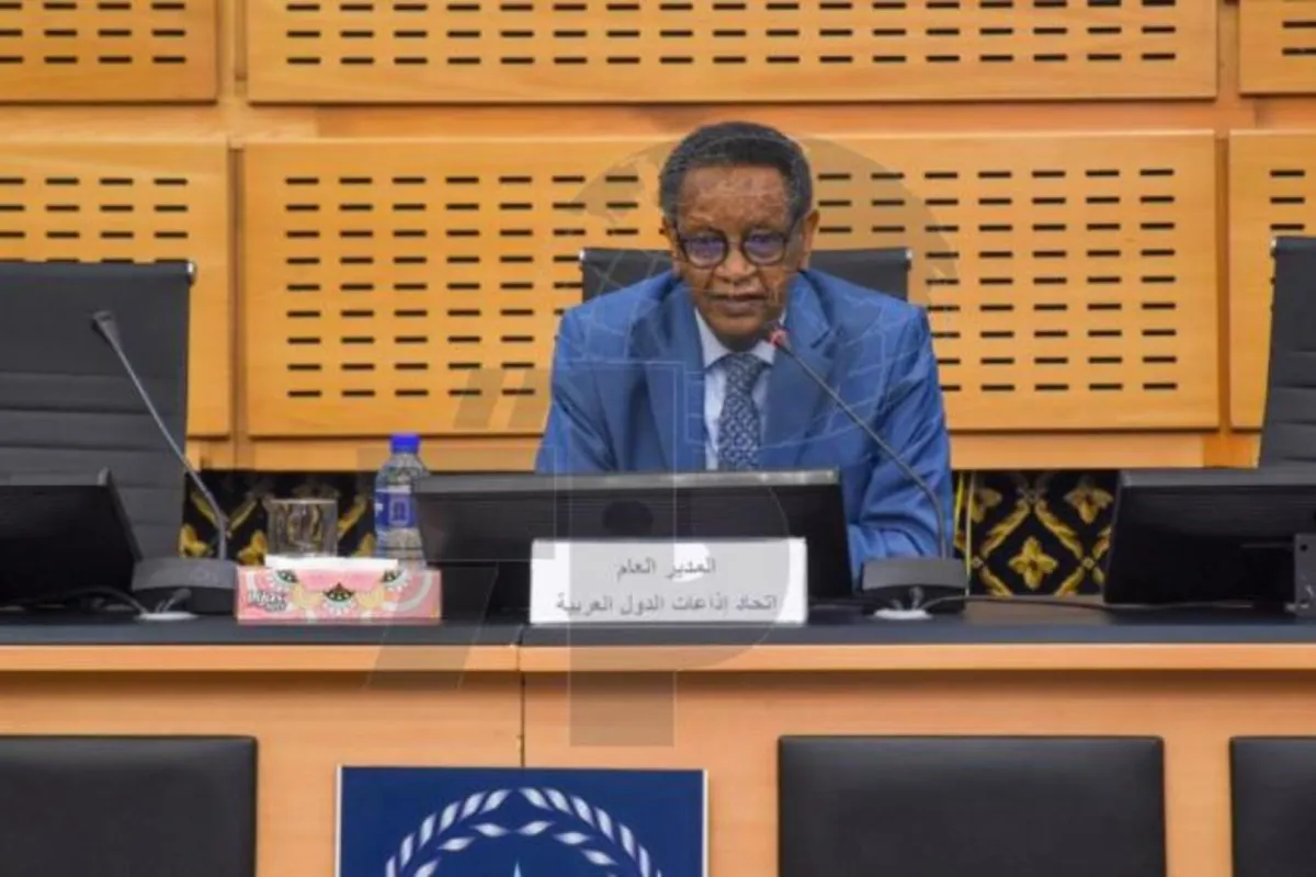 عبد الرحيم سليمان المدير العام لاتحاد إذاعات الدول العربية-  الصورة من  الحساب الرسمي  للاتحاد على الفيسبوك