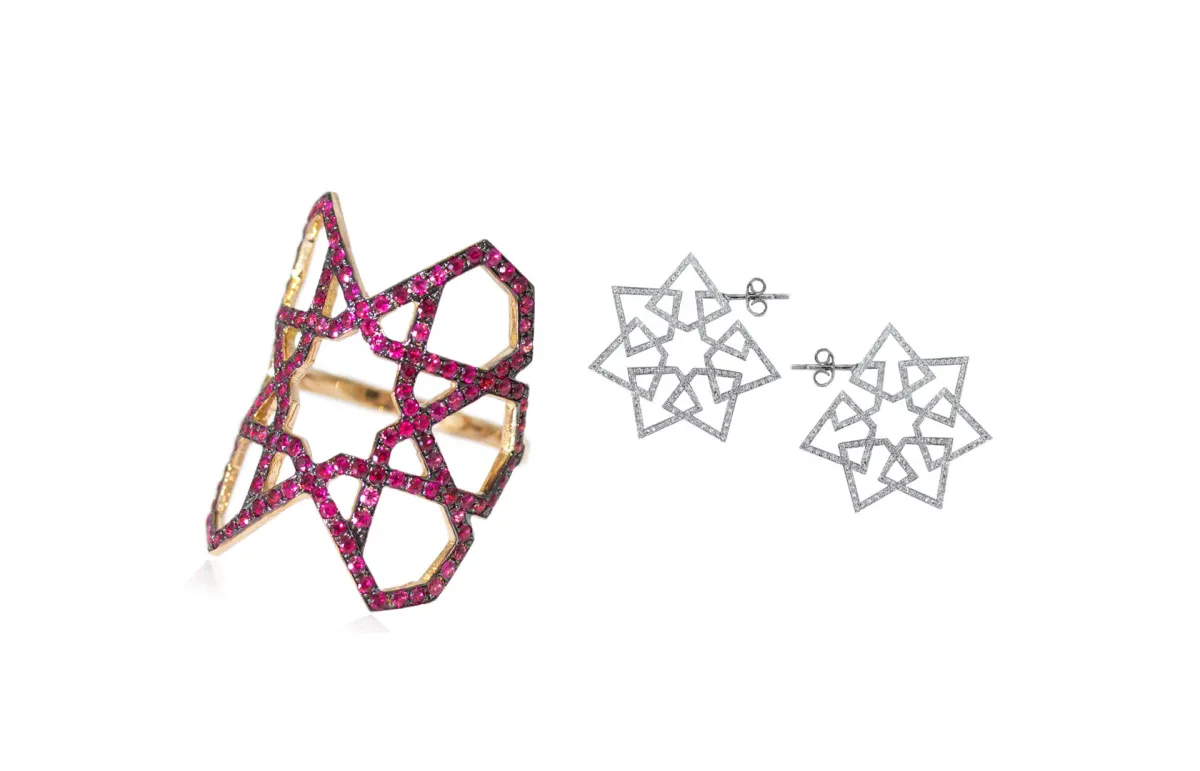 مجوهرات من تصميم المصمم رالف مصري