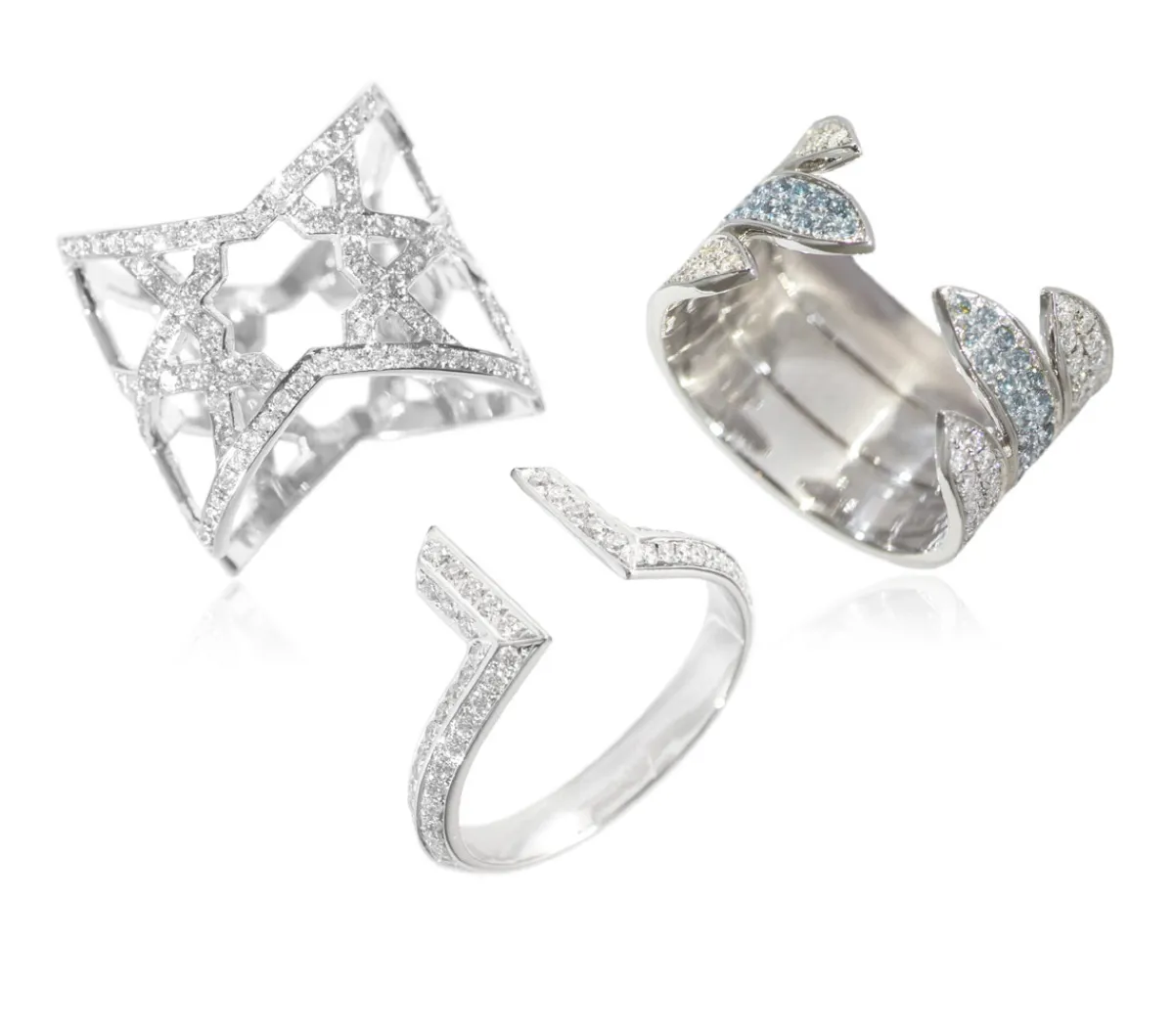 مجوهرات من تصميم المصمم رالف مصري