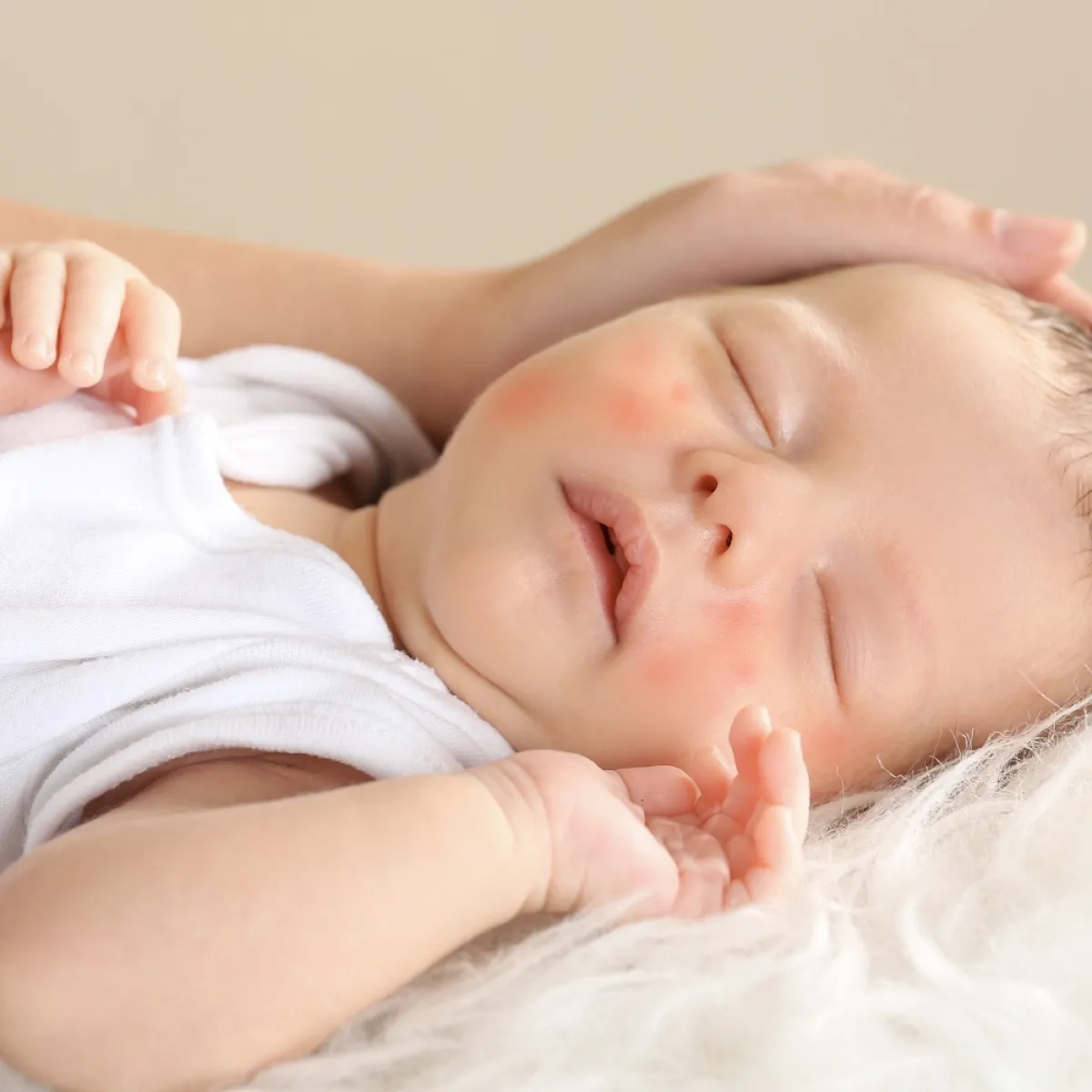 صورة لطفل نائم