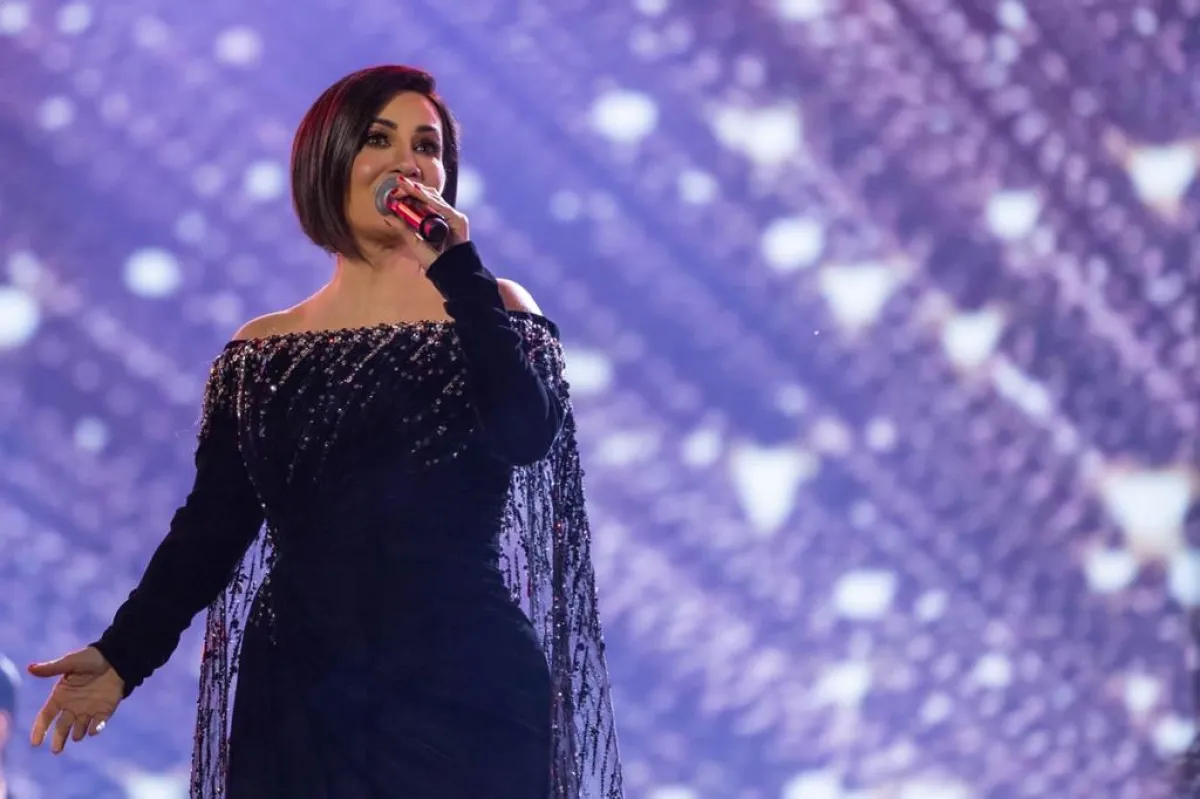 ديانا حداد -الصورة من حساب موسم الرياض على تويتر