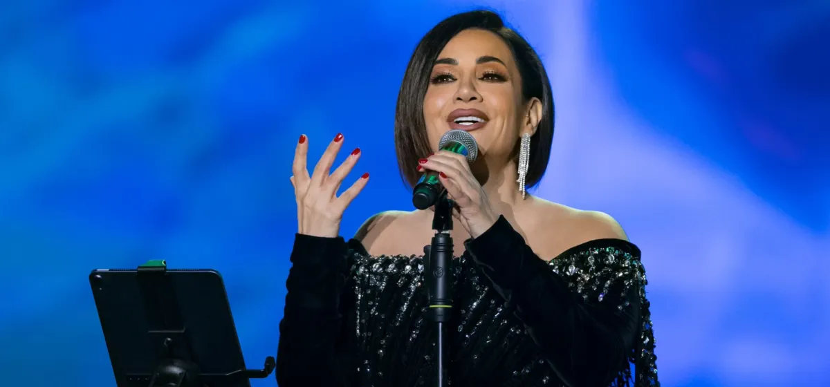 ديانا حداد- الصورة من حساب بنش مارك على الانستغرام