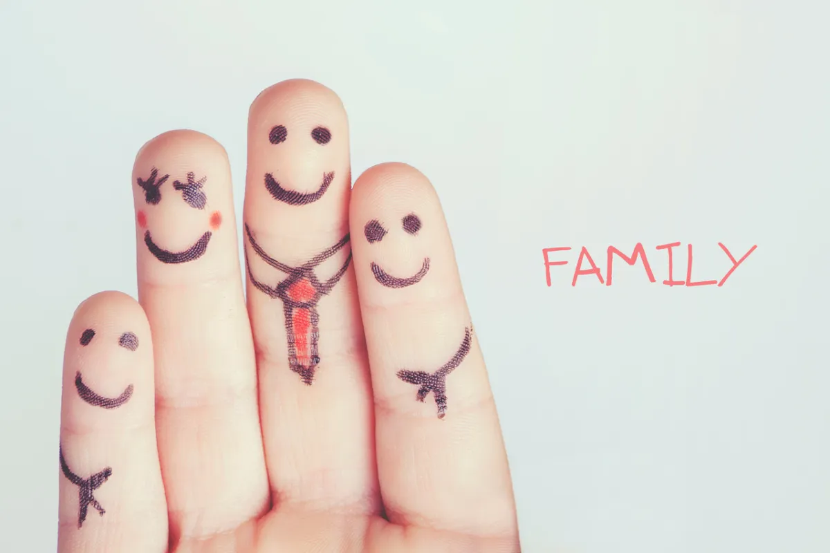 صورة لعائلة