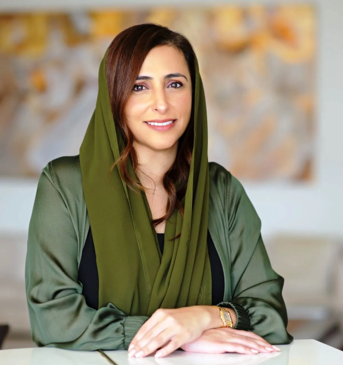 بدور القاسمي أول عربية وثاني امرأة على مستوى العالم تترأس الاتحاد الدولي للناشرين. الصورة من "وام"