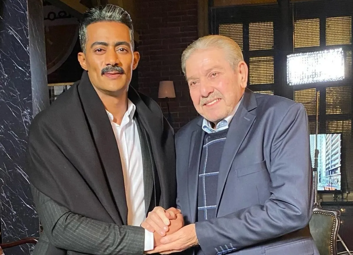 محمد رمضان برفقة الفنان إحسان الترك صورة من صفحة محمد رمضان على انستغرام