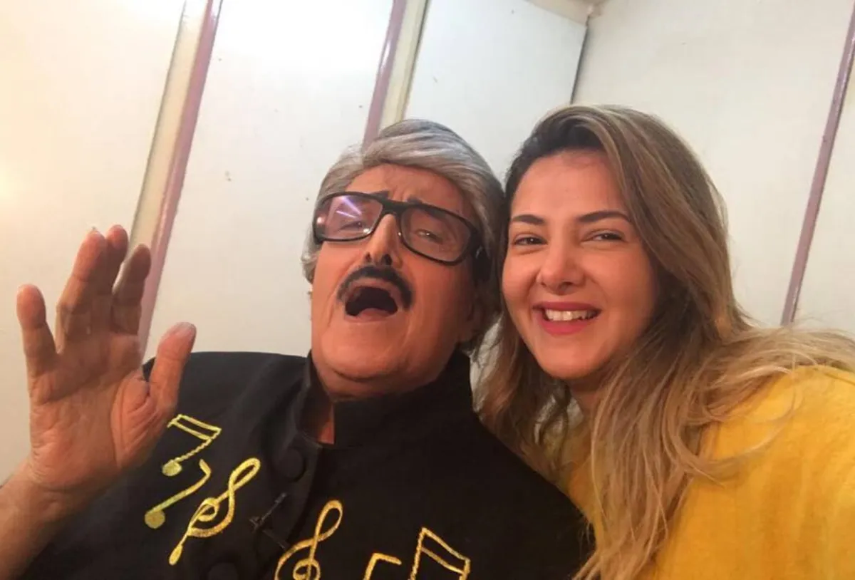 دنيا سمير غانم ووالدها - الصورة من حسابها على انستغرام