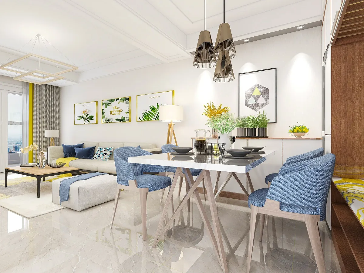 السيراميك يحلّ على أرضية الصالة "المودرن"