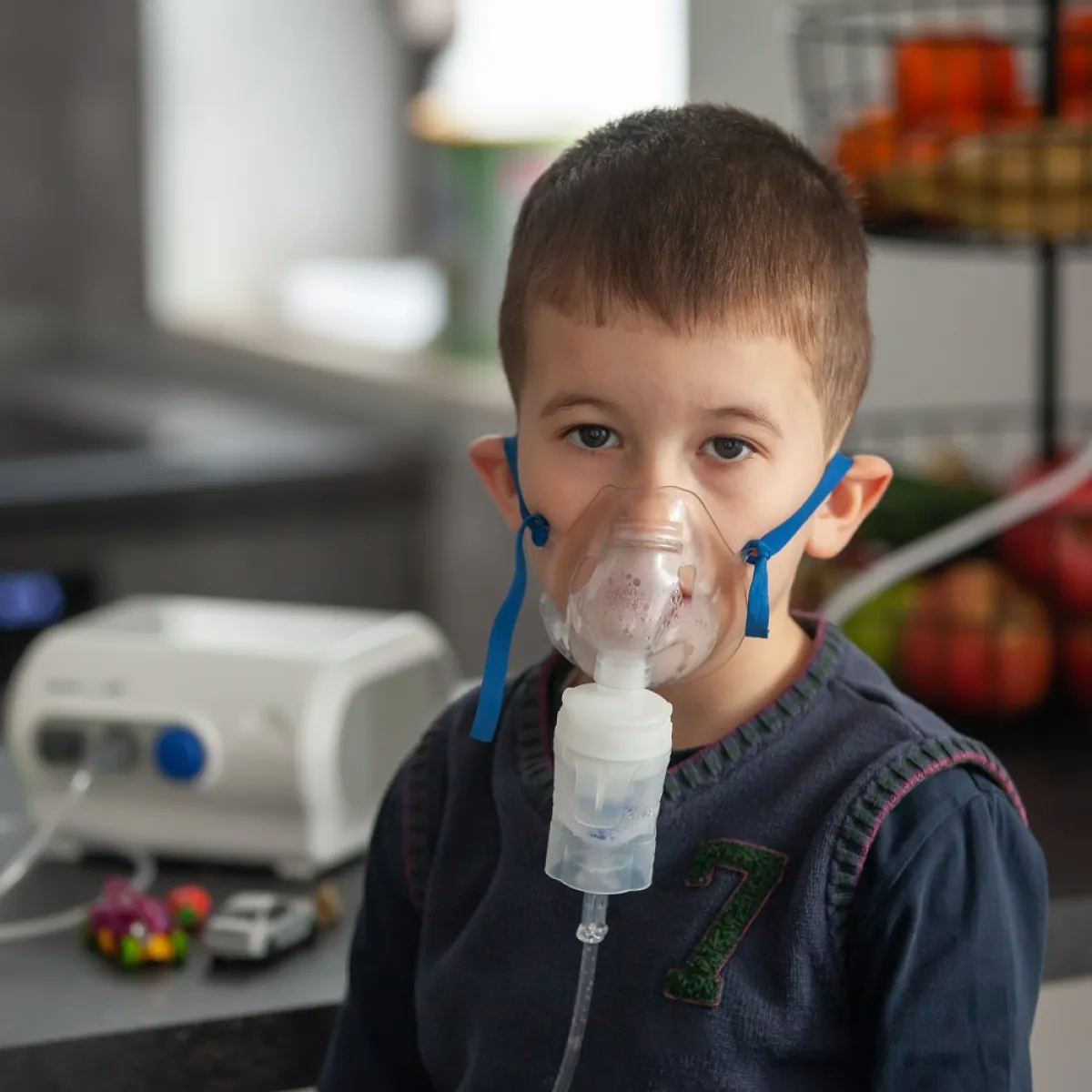 صورة لطفل مريض