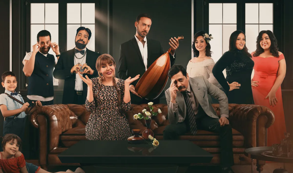 نجوم مسرحية الحفيد -الصورة من الحساب الرسمي للمسرح القومي على الفيس بوك