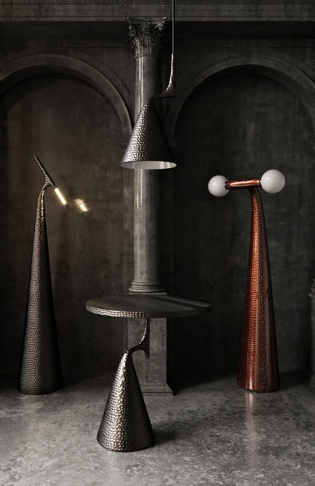 وحدات الإضاءة الزخرفية (الصورة من Roman Plyus Furniture)