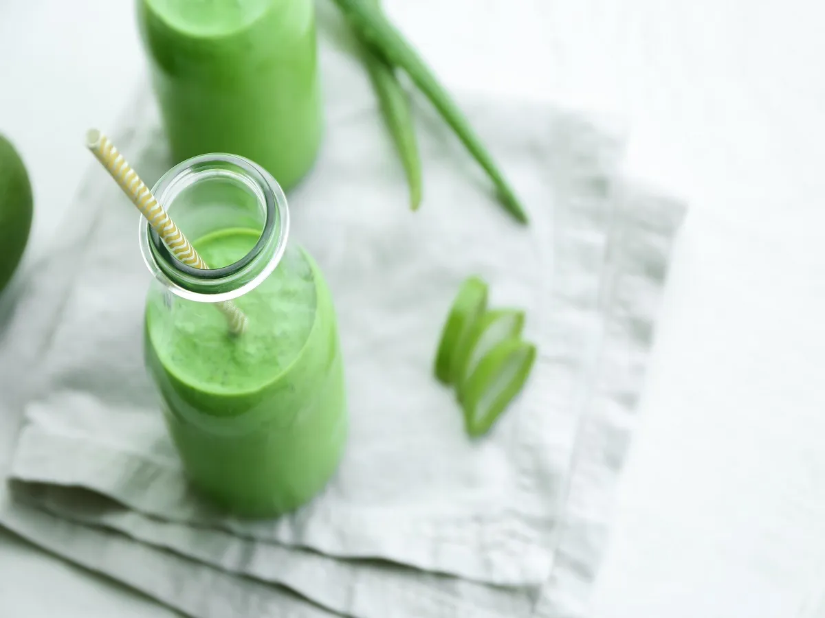 صورة لعصير الصبار