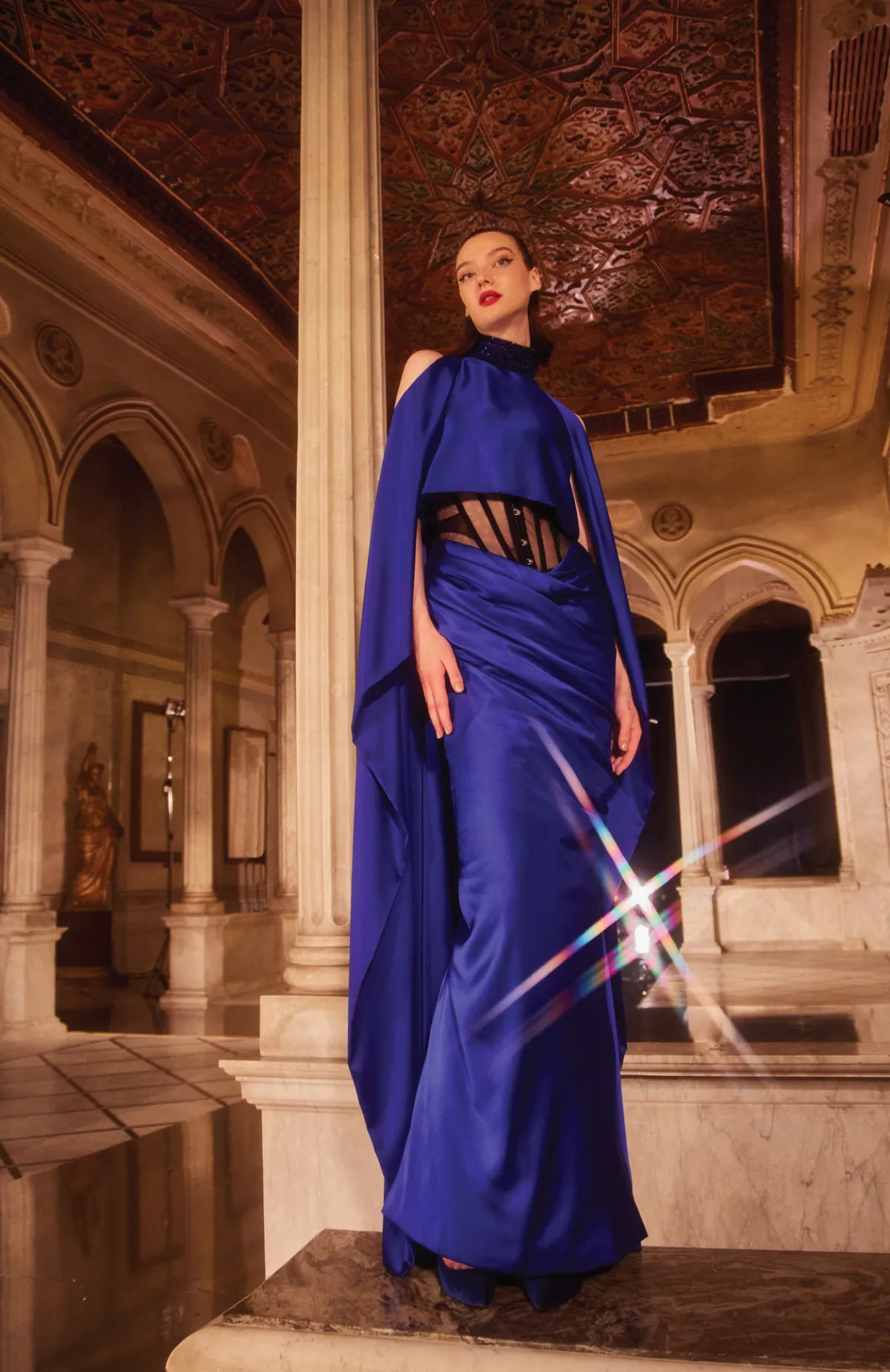 أزياء من تصميم المصمم نيكولا جبران