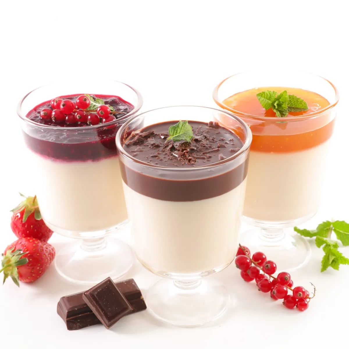 صورة لأكواب من الحلوى