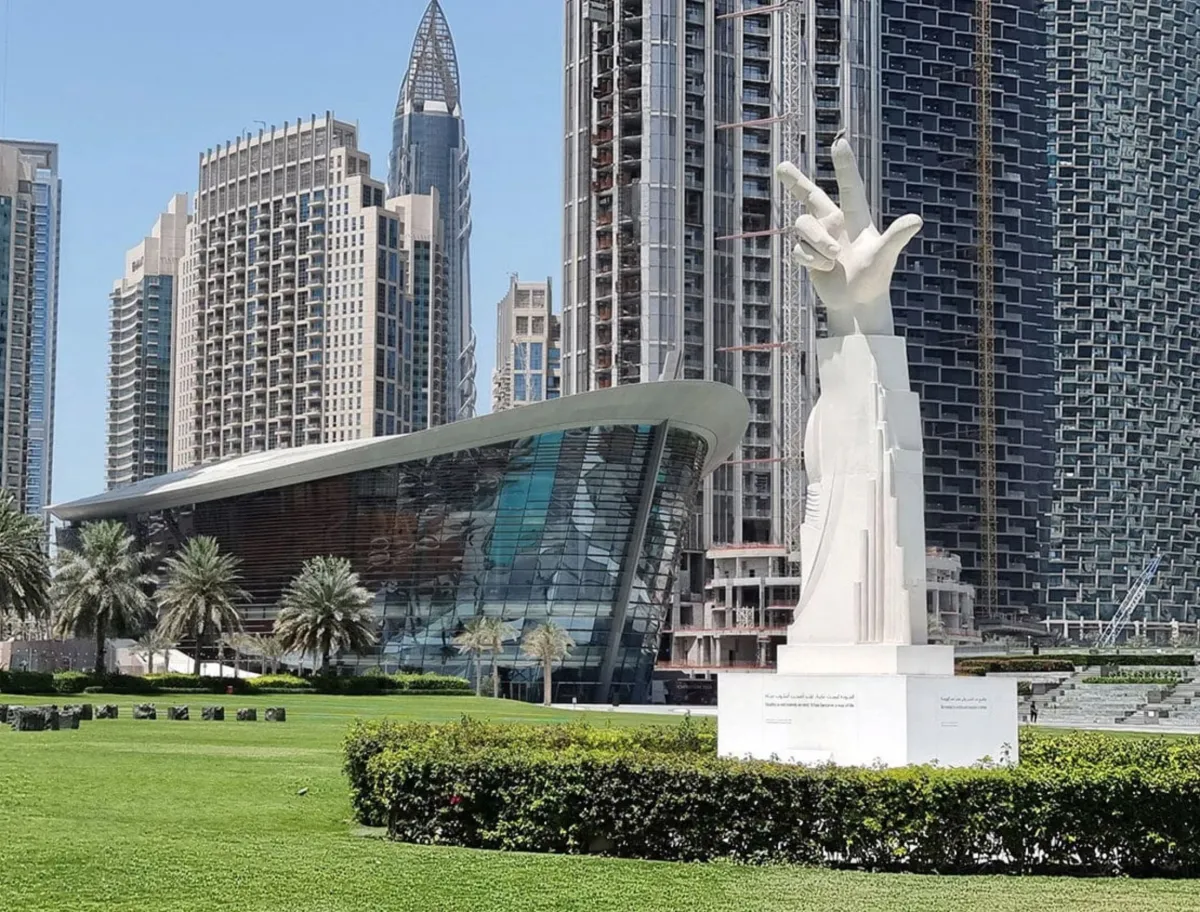 تصدرت دبي المشهد السياحي العالمي العام الماضي. الصورة من "وام"