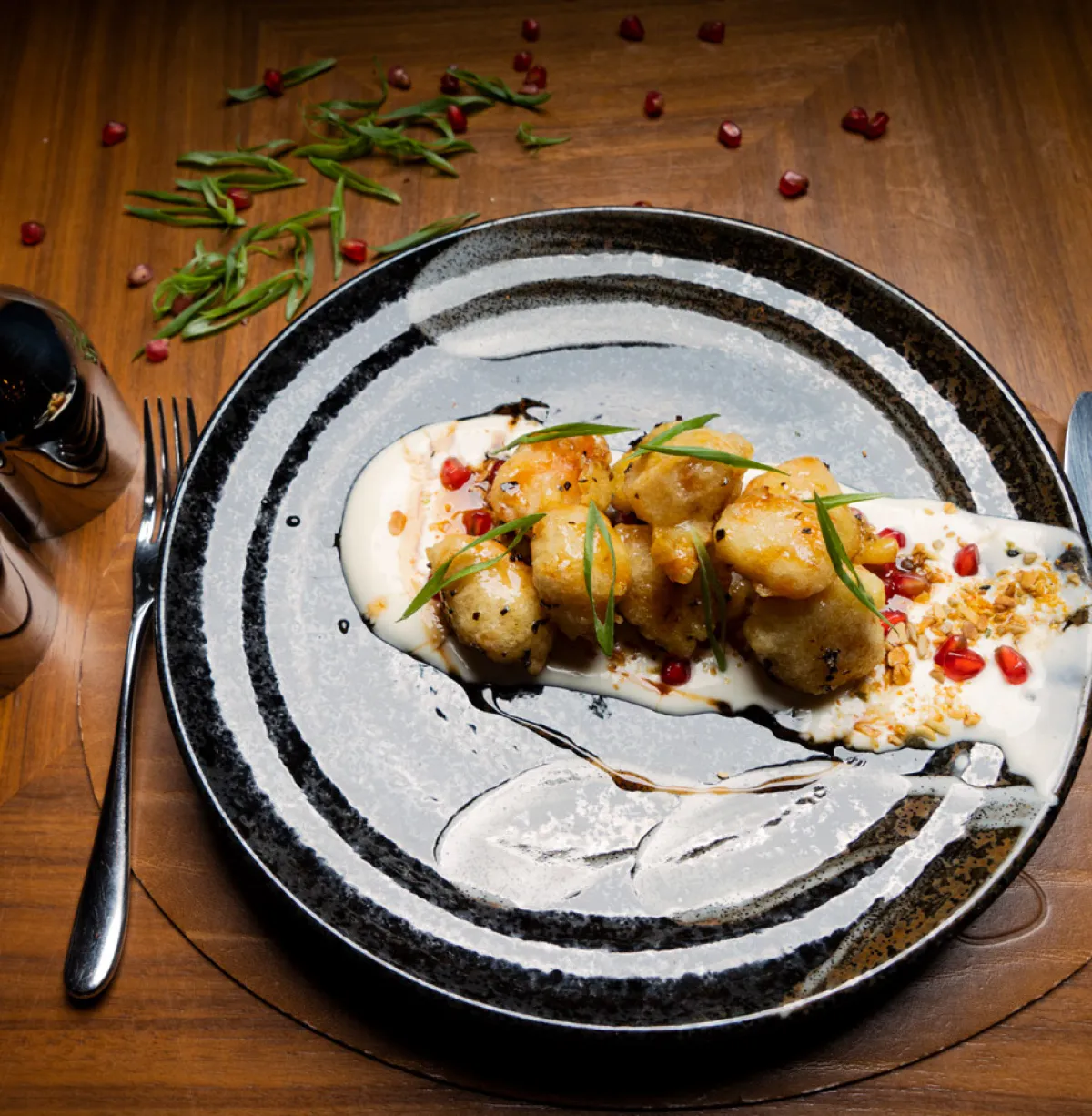 بطاطا حارة حلوة على الطريقة الآسيوية