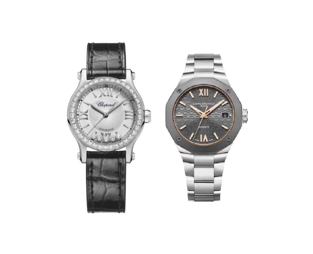 موديلات ساعات ذات أقراص رمادية