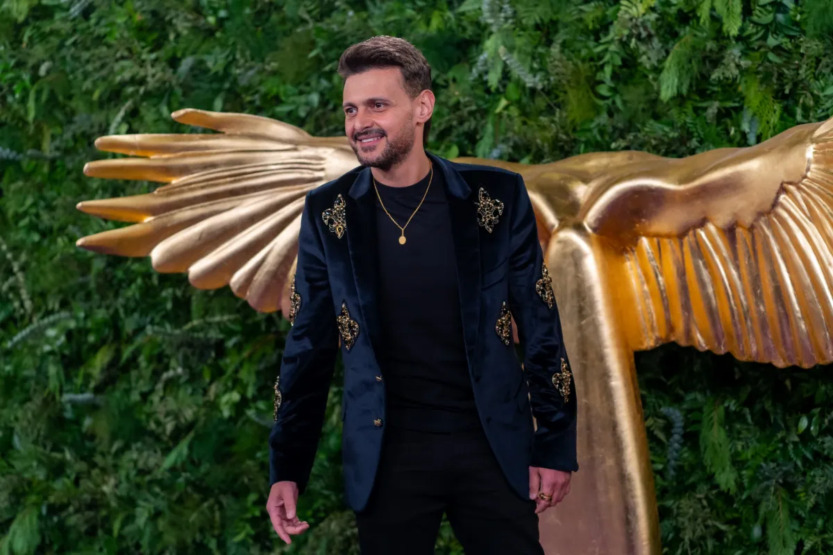 رامز جلال في حفل Joy Awards 2023-الصورة من المركز الإعلامي لموسم الرياض