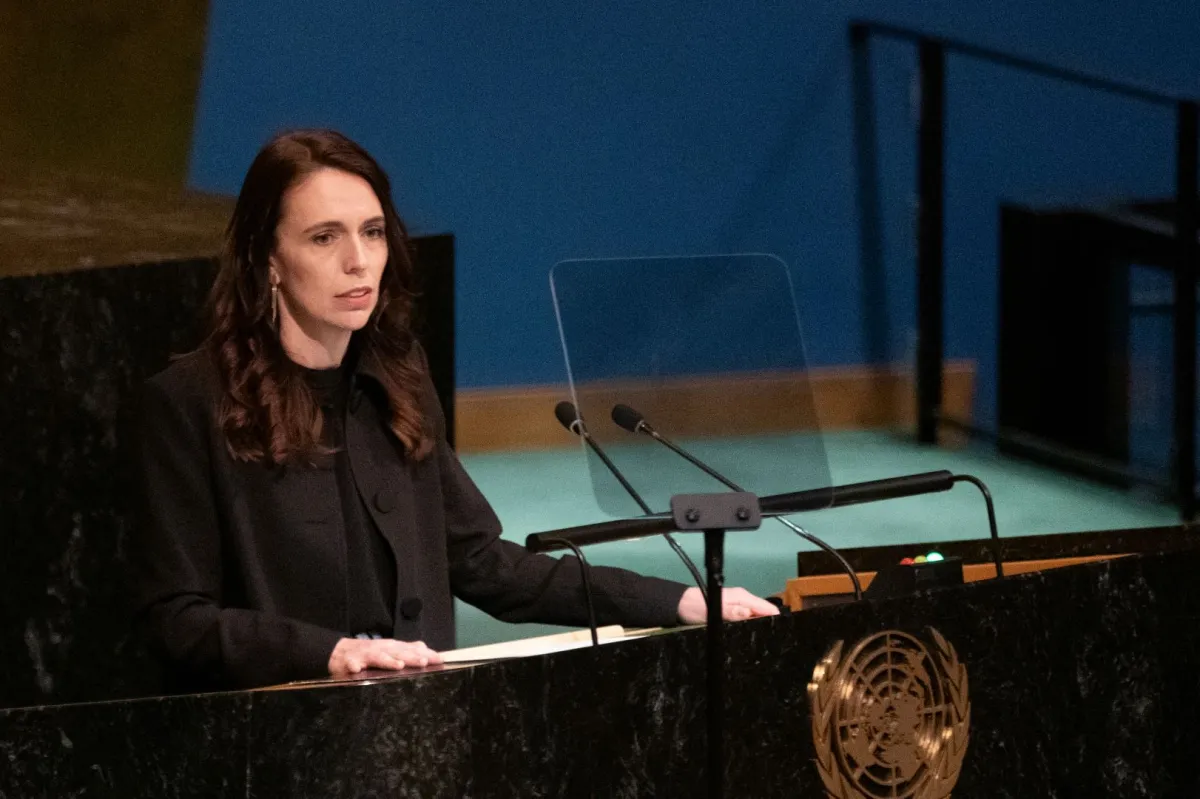 رئيسة وزراء نيوزلندا جاسيندا أرديرن 