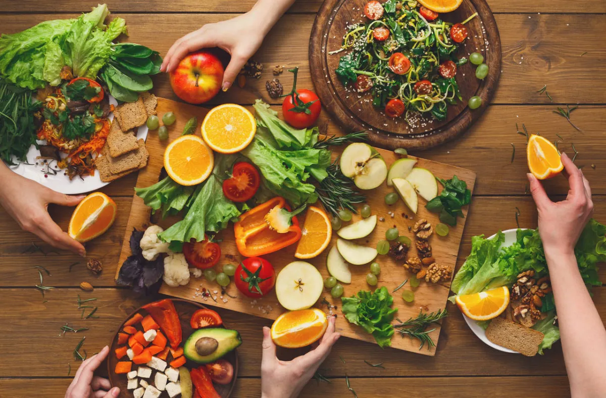 صورة لطعام صحي