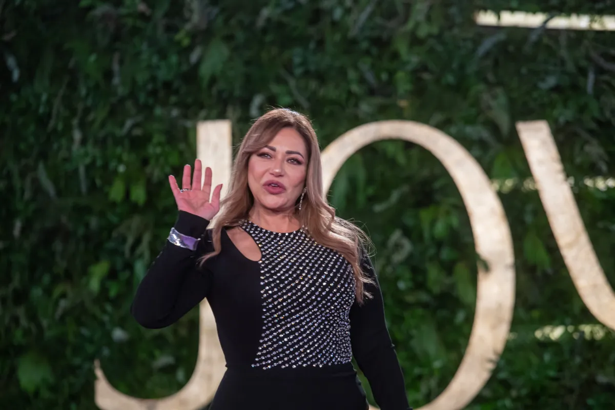 ليلى علوي في حفل Joy Awards-الصورة من المركز الإعلامي لموسم الرياض
