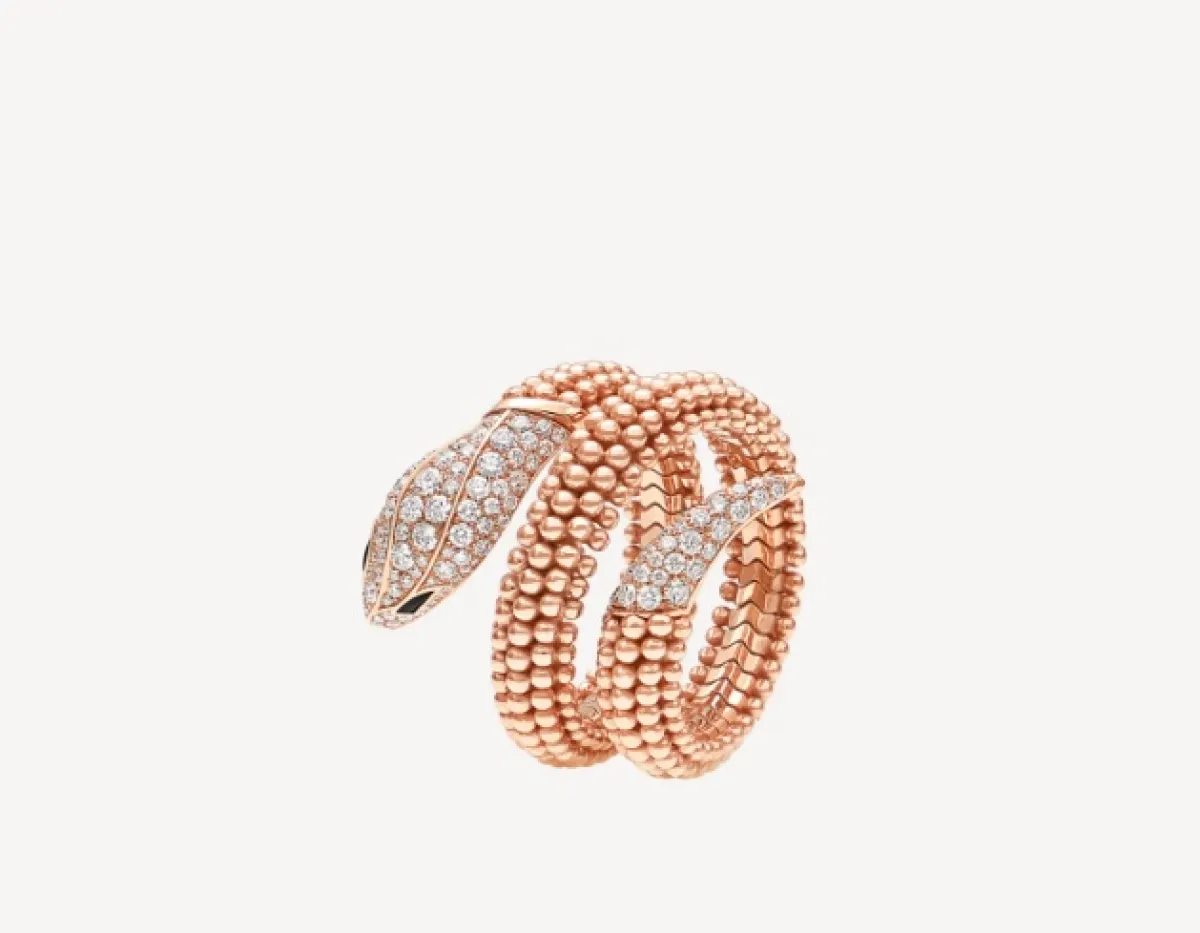 خاتم Serpenti Pallini من بلغاري Bvlgari