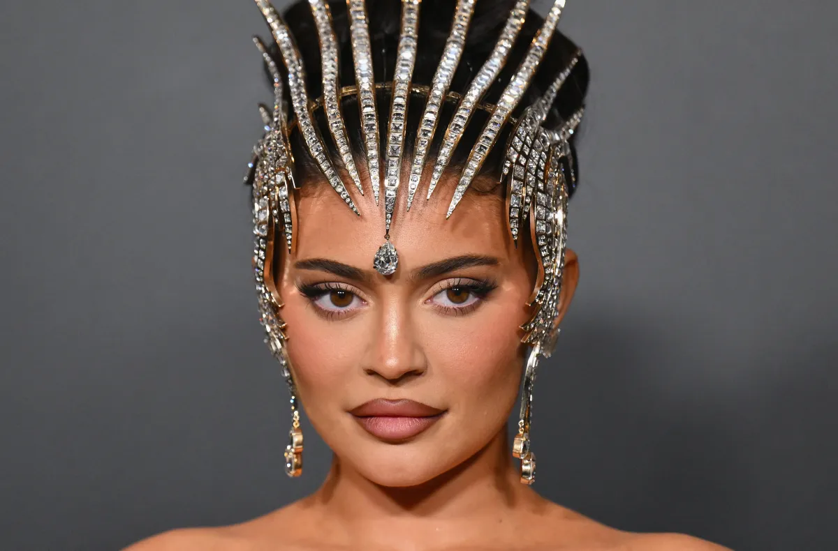 US media personality Kylie Jenner arrives to the opening of the Thierry Mugler: Couturissime exhibition at the Brooklyn Museum in the Brooklyn borough of New York City, on November 15, 2022. ANGELA WEISS / AFP