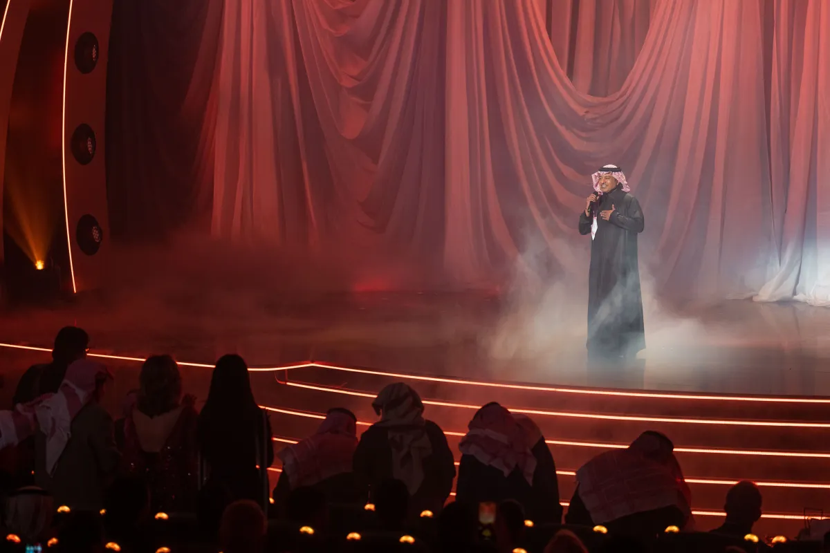 راشد الماجد - الصورة من المركز الإعلامي لموسم الرياض