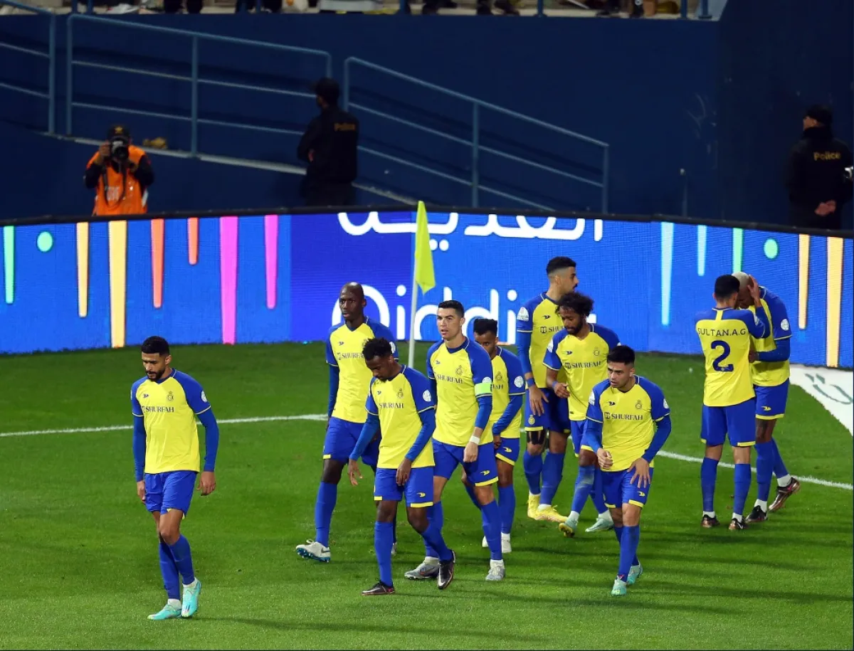 موعد مباراة النصر والاتحاد في نصف نهائي كأس السوبر السعودي.. ورابط شراء التذاكر - الصورة من حساب نادي النصر السعودي على تويتر