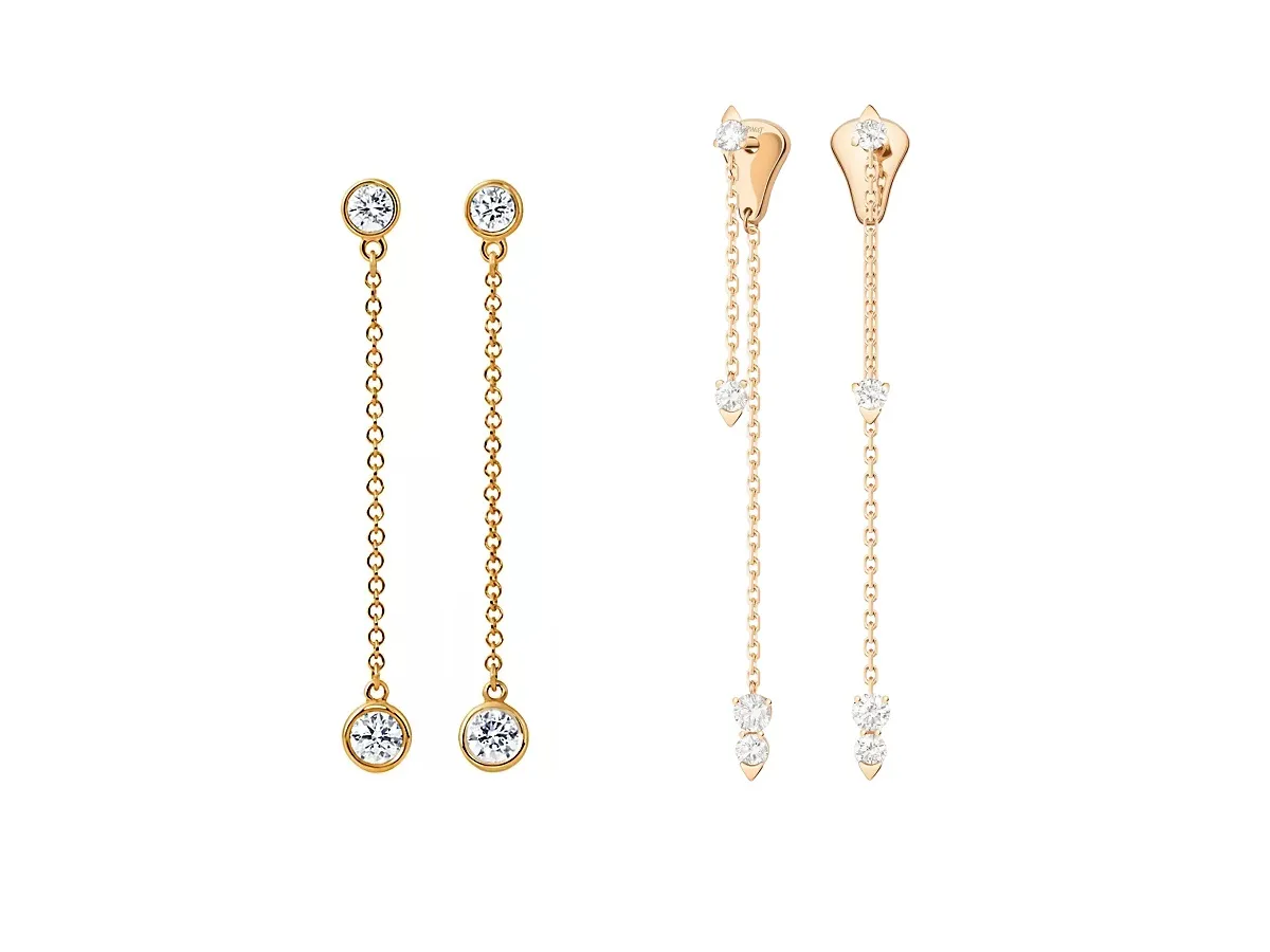 موديلات أقراط رفيعة تناسبك لإطلالات شتاء 2023