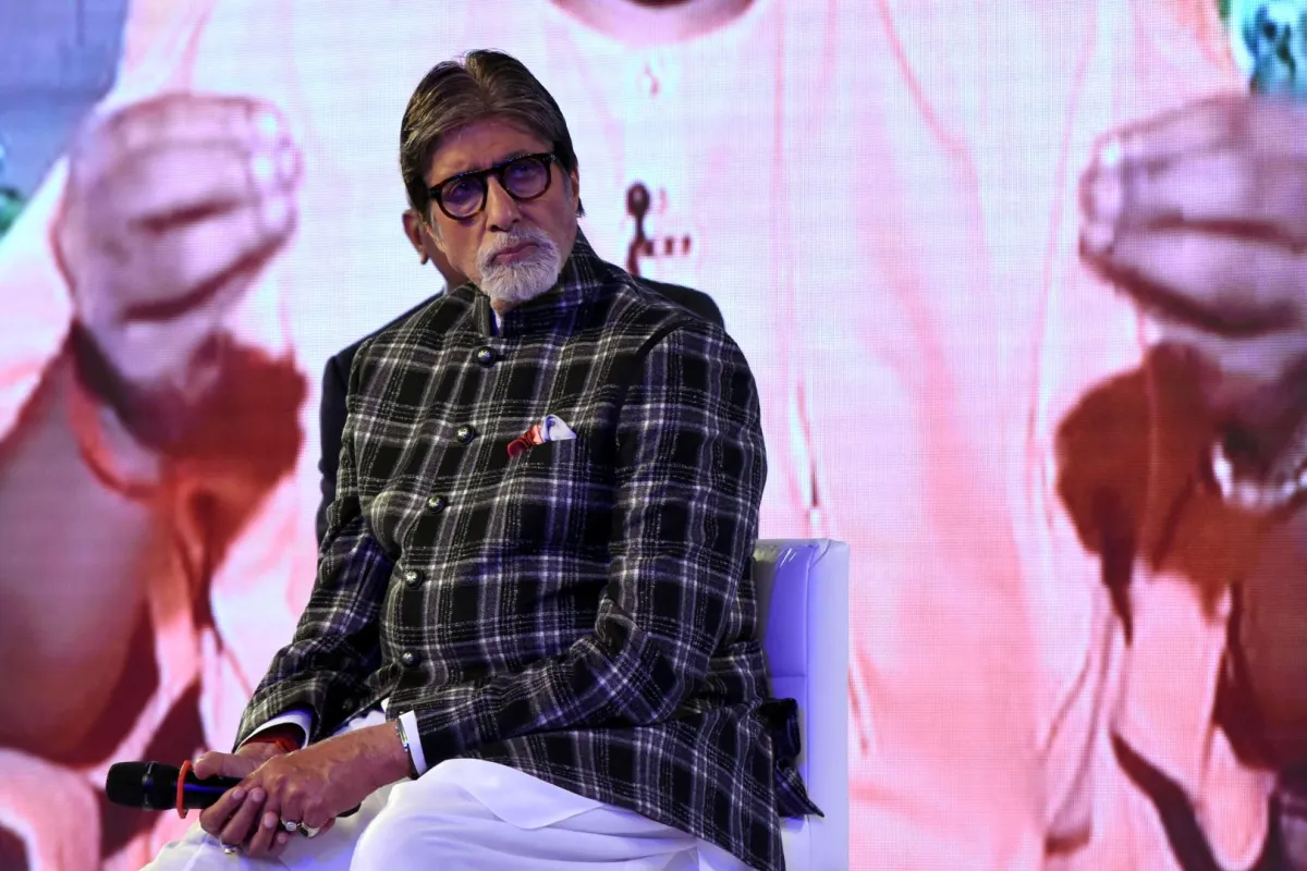Indian Bollywood actor Amitabh Bachchan takes part in a launch event for the water conservation effort "Mission Paani" in Mumbai on August 27, 2019. Sujit Jaiswal / AFP