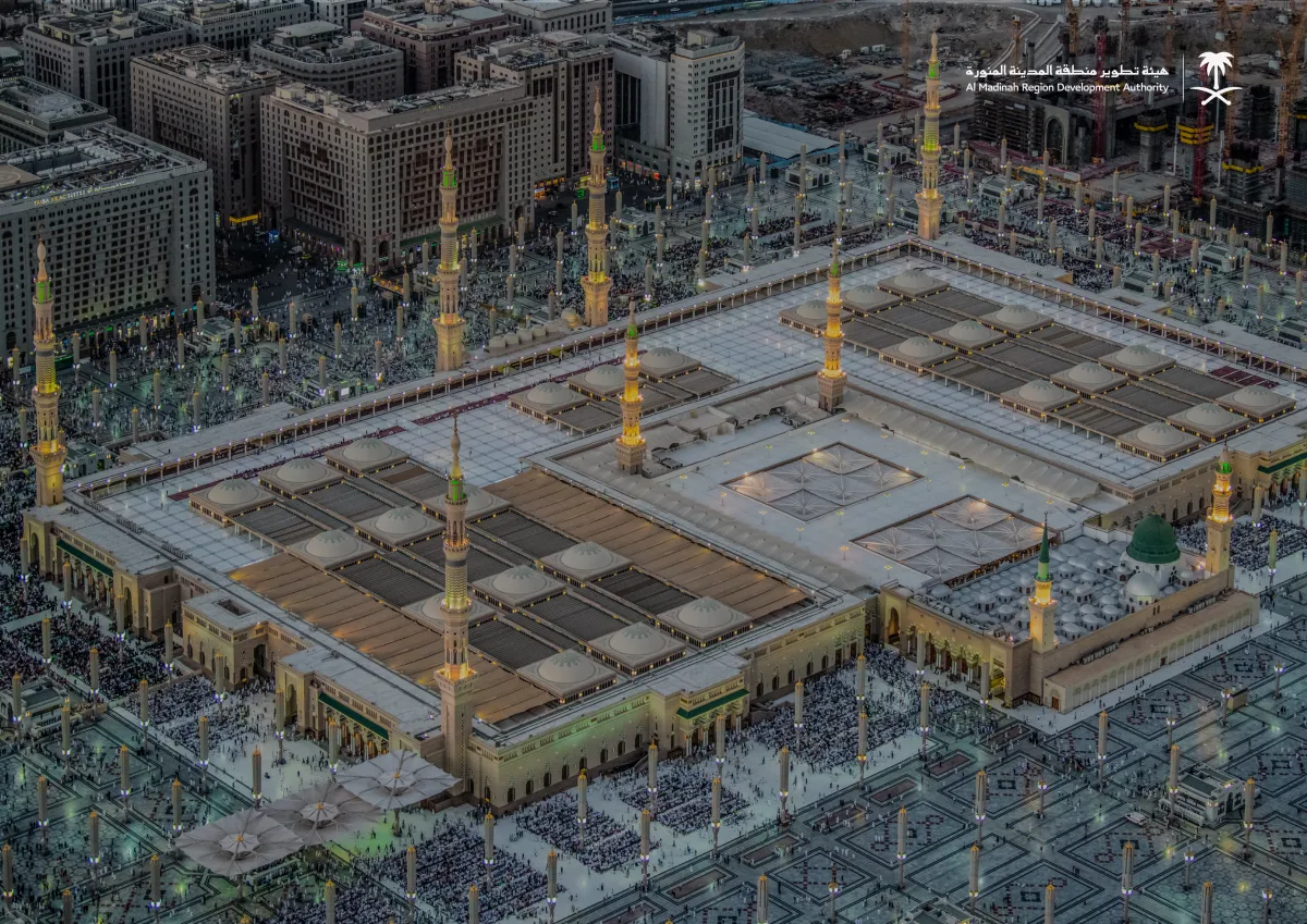 بدء صرف تعويضات العقارات المعترضة للطريق الدائري الأول في المدينة. الصورة من هيئة تطوير المدينة المنورة