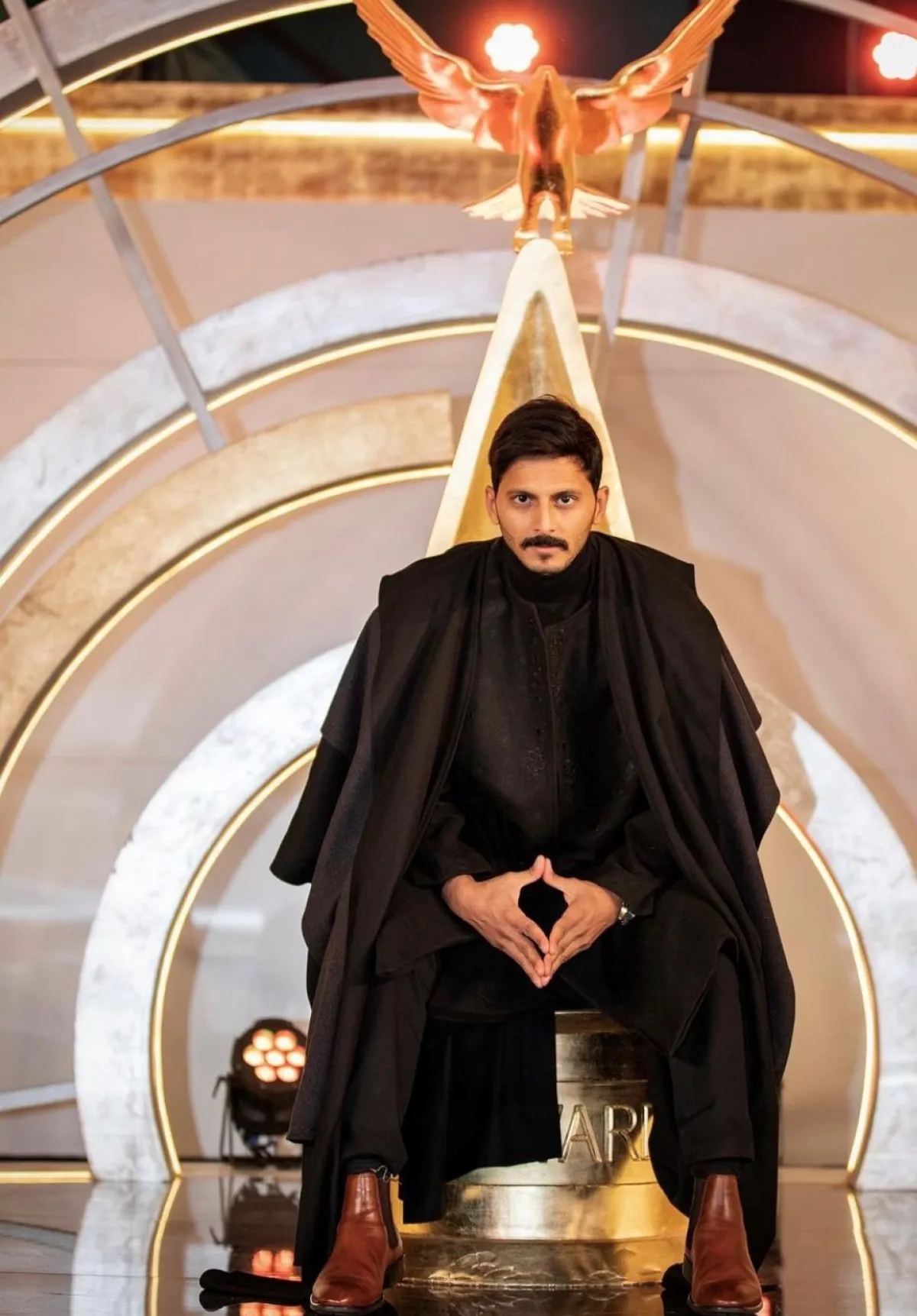 محمد الشهري في مهرجان جوي - الصورة من حسابه على الانستجرام 