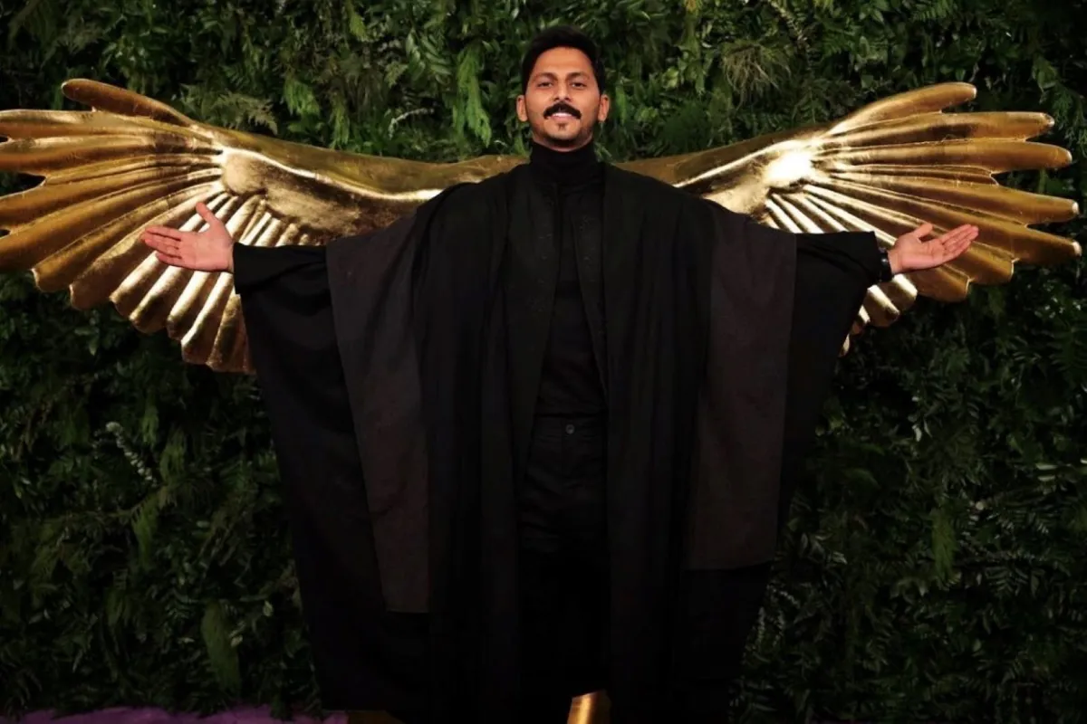 محمد الشهري في مهرجان جوي - الصورة من حسابه على الانستجرام 