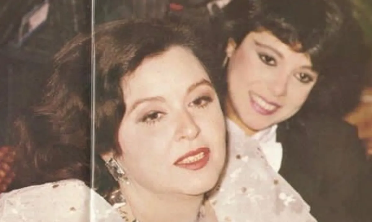 إسعاد يونس برفقة سعاد حسني - صورة من حساب إسعاد يونس الرسمي على انستغرام