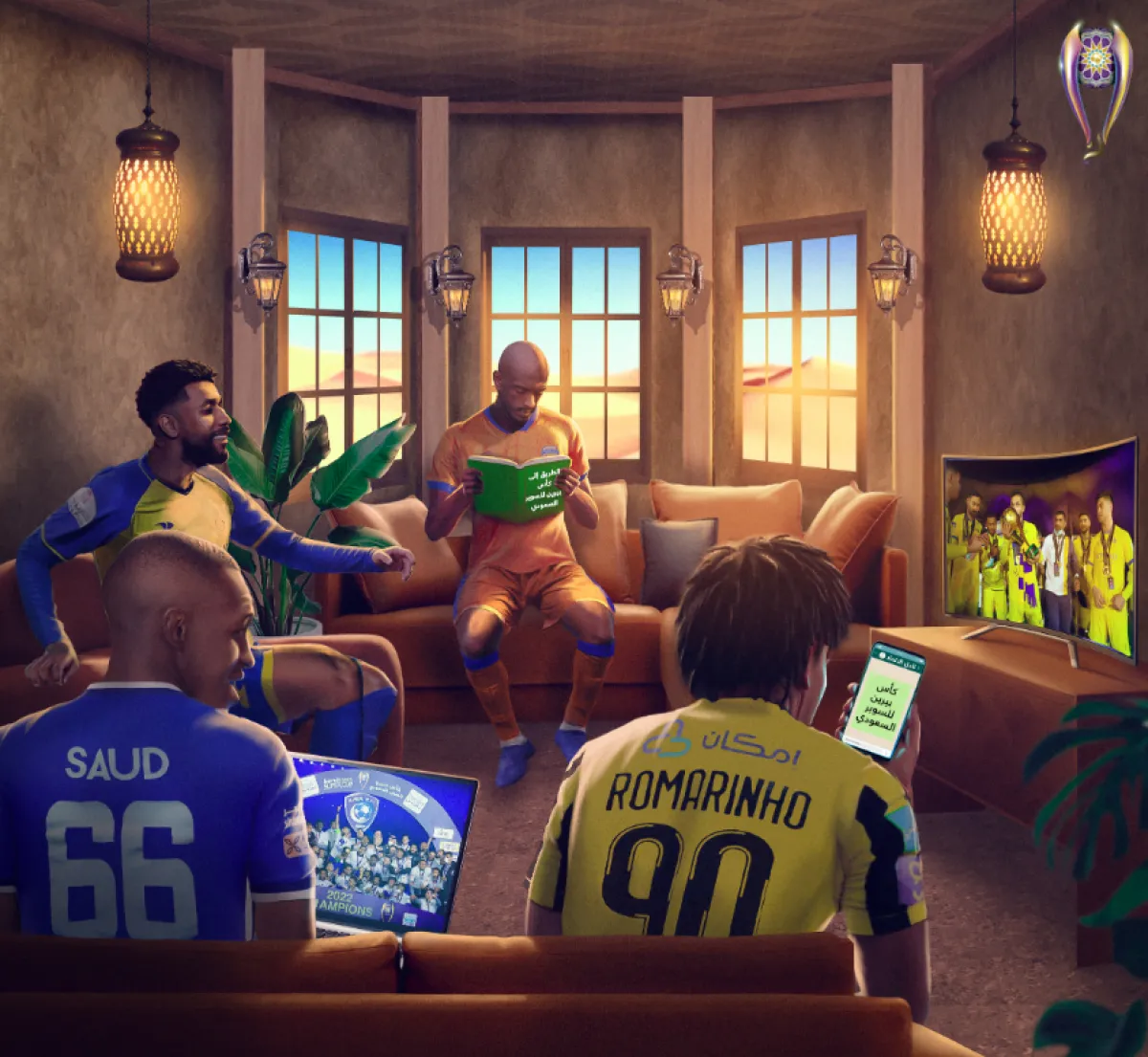 شرارة أولى تكتب تاريخ كأس السوبر السعودي - الصورة من حساب كأس السوبر السعودي على تويتر