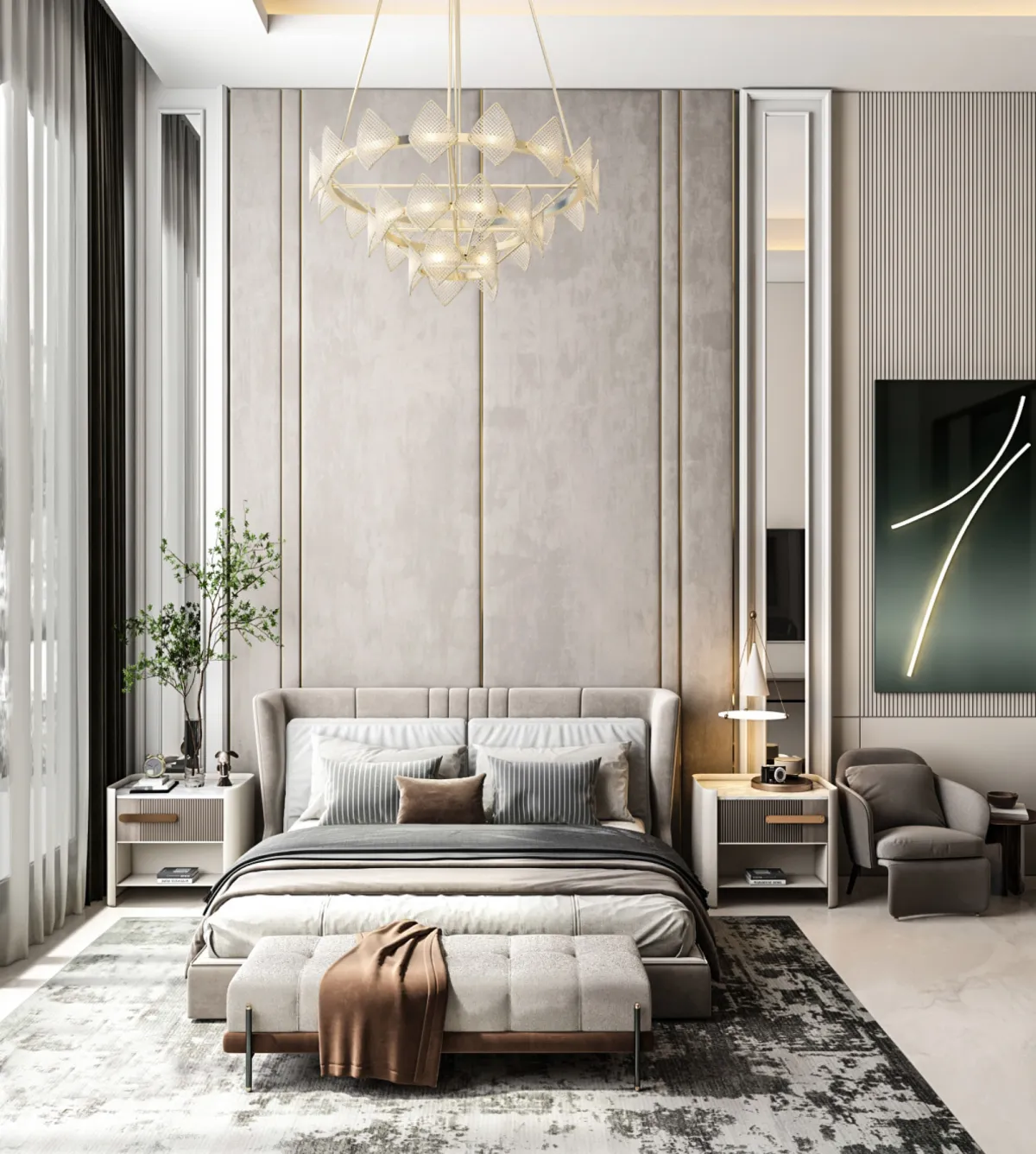 كيفية تكسية الأرضيات في غرف النوم؟