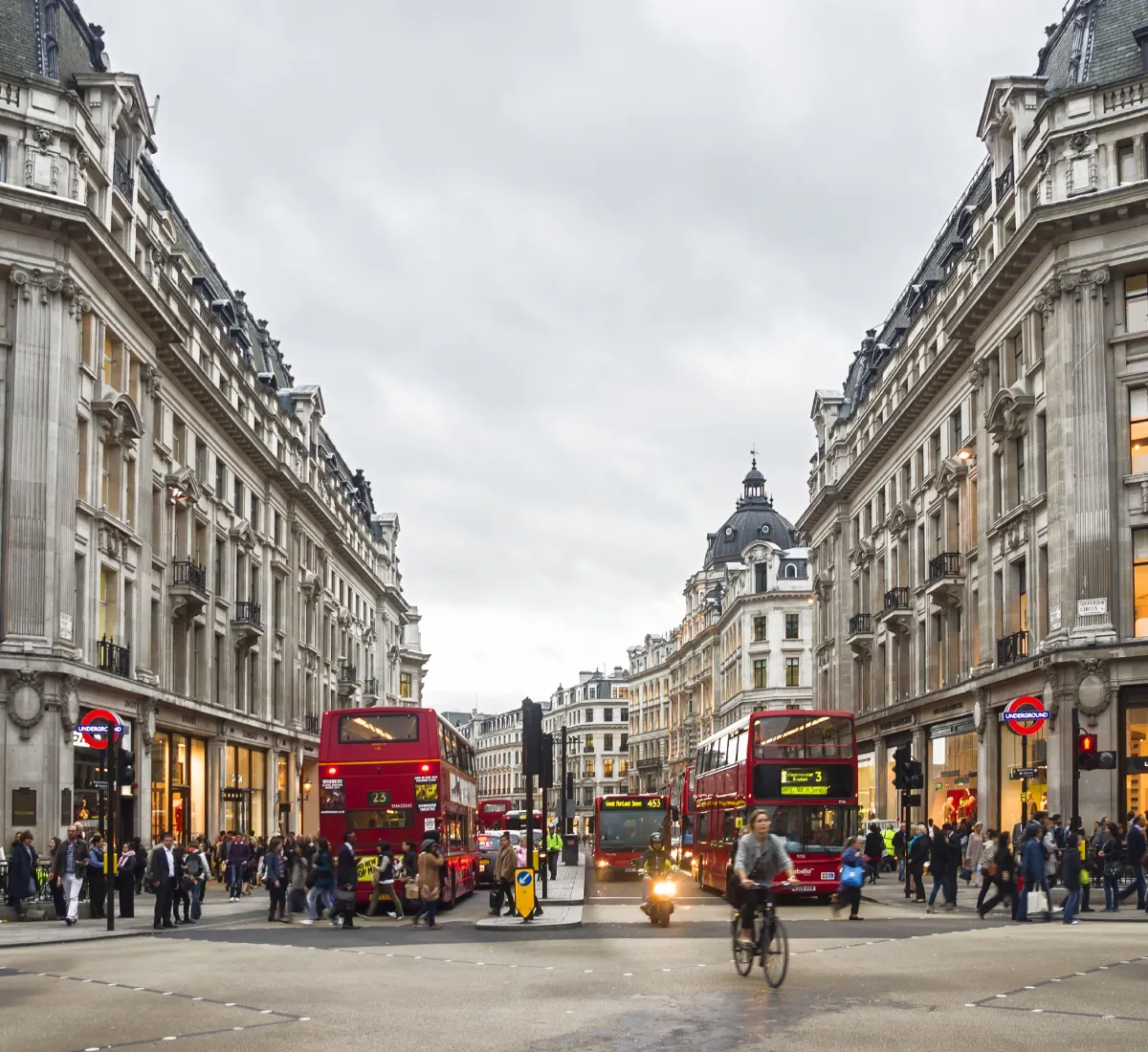 جانب من شارع أكسفورد