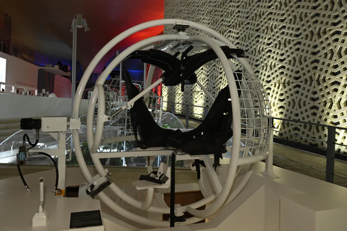 لعبة تفاعلية لتدريب رواد الفضاء على المركبة الفضائية 