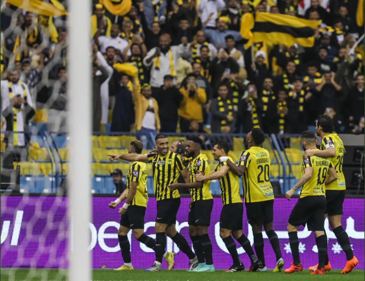 مباراة الاتحاد والفيحاء في نهائي كأس السوبر السعودي - الصورة من حساب نادي الاتحاد على تويتر